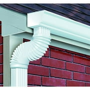 Amerimax 2'' X 3'' Flex-Elbow, White