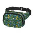 thumbnail image 2 of Bingfone Fanny Packs for Women Fashion Waist Packs Bag with Adjustable Strap Waterproof Everywhere Crossbody Belt Bag for Workout Running Travelling( Forest Flora And Fauna ), 2 of 9