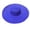 Blue, variant on Women's Hollow Out Topless Sun Hat, Foldable Large Brim UV Protection Cap, Breathable Korean Style Summer Outdoor Headwear