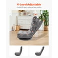 thumbnail image 2 of VEVOR 360° Swivel Floor Gaming Chair with 4 Adjustable Position Folding Floor Chair, 2 of 9