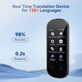 thumbnail image 4 of Traductor de Idiomas, Traducción de Más de 138 Idiomas en Tiempo Real, Dispositivo de Traducción de Voz para Aprender Viajes y Negocios, 4 of 7