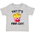 thumbnail image 3 of Inktastic Yay Its Fry Day with Cute French Fries Boys or Girls Toddler T-Shirt, 3 of 5