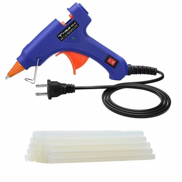 Hot Glue Gun, Mini Glue Gun Kit with 30pcs Glue Sticks, High ...