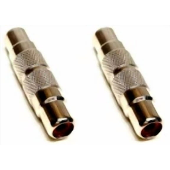 (2) Two Genuine REAN by NEUTRIK NYS355 RCA Female to RCA Female Adapter Coupler