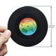 thumbnail image 5 of Juego de 6 posavasos para bebidas, posavasos retro con discos de vinilo para bebidas, protección de escritorio que evita daños en los muebles, 5 of 8