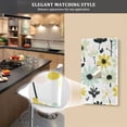 thumbnail image 5 of Yayeee Blank Wall Plate Cover 1-Gang 4.5"x2.7" Home Unused Decorative Outlet, White Flower, 5 of 7