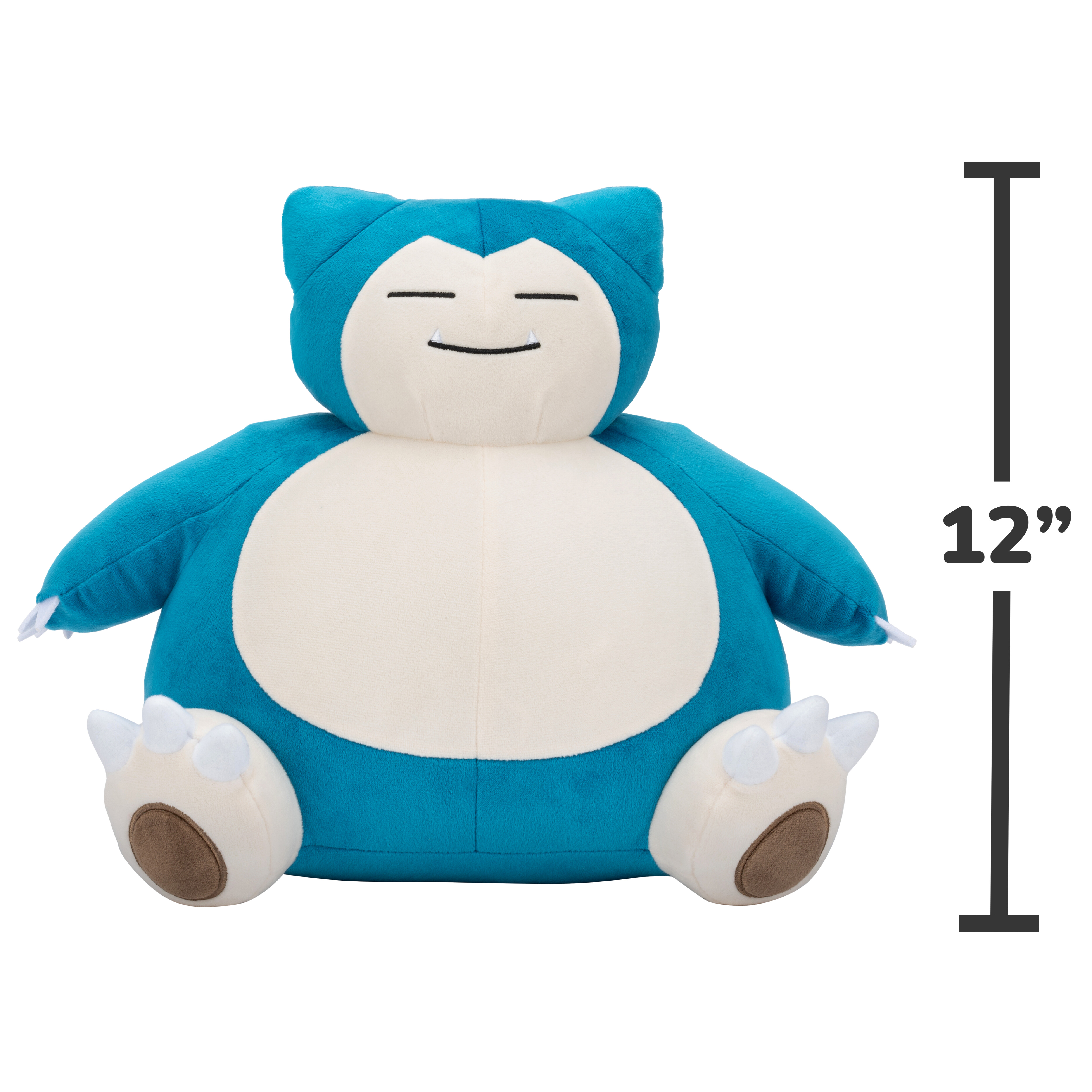 Pokemon Snorlax Plush - 12 inch Soft Plush with Authentic Details