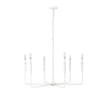 thumbnail image 6 of 29406-TWH Millennium Lighting Savanne - 6 Light Chandelier-30.3 Inch Tall and 38 Inch Wide-Textured White Finish, 6 of 6