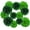 Green, variant on Green Paper Pom Poms,Green Tissue Pom Poms Hanging Decorations,Green Party Decorations(Green Dark Green,12 PCS)