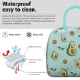 thumbnail image 3 of Lunch Bag Lunch Box for Women Reusable Insulated Lunch Bags,Water-Resistant Avocado Pattern Cooler Lunch Tote Bag, Large Capacity for Work Travel Picnic, 3 of 6