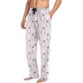thumbnail image 6 of Top-kevin Men's Pajama Pants Christmas Winter Elastic Waistband Soft Lightweight Sleep Lounge Pajama Bottoms with Pockets,S-XXL, 6 of 13