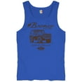 thumbnail image 5 of Ford Bronco Wild and Untamed Since 1966 Tank Top Vintage Off-Road 4x4 Adventure Retro Truck Licensed Men's Top, 5 of 7