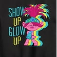 thumbnail image 3 of Trolls - Show Up Glow Up Poppy - Toddler & Youth Crewneck Fleece Sweatshirt, 3 of 5