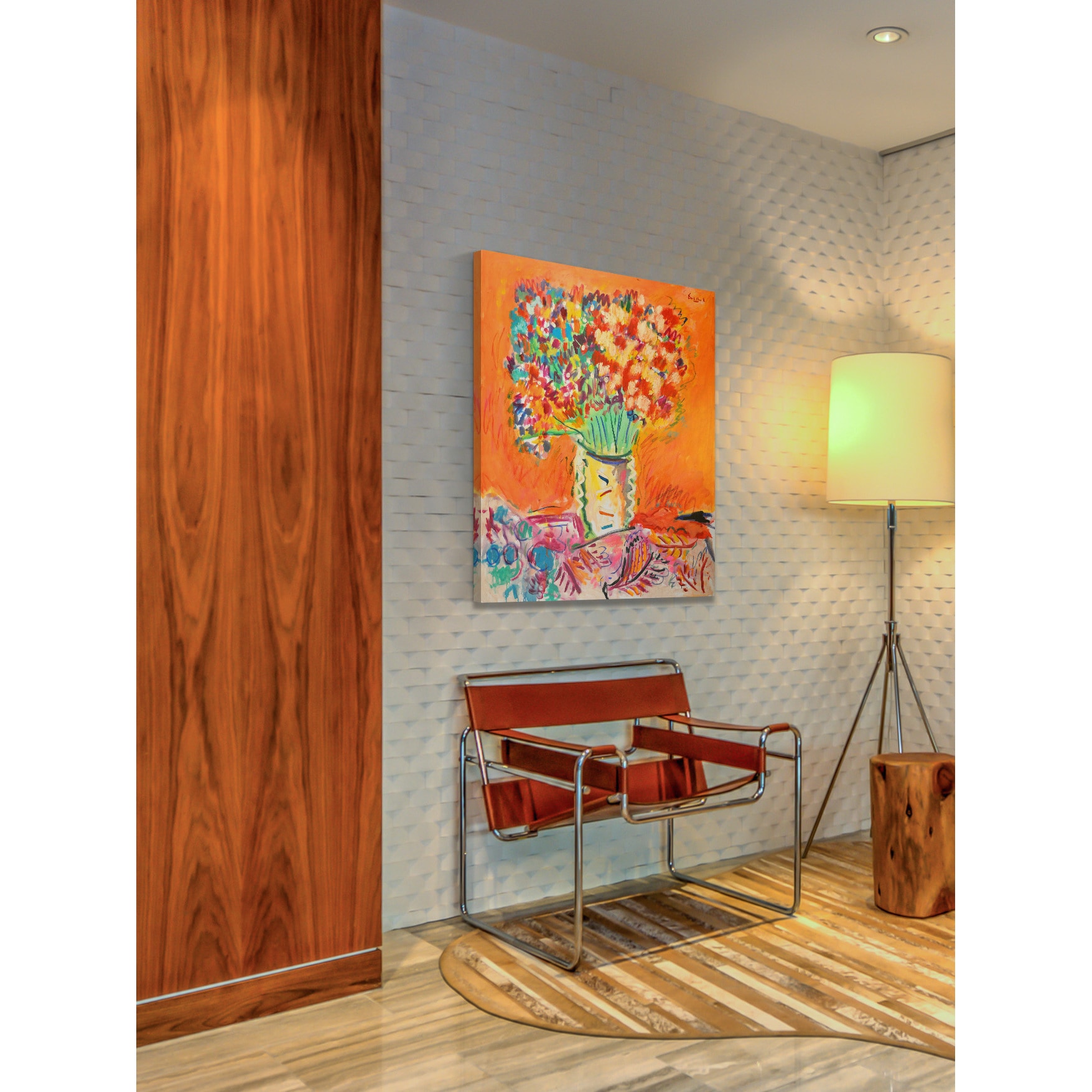 Marmont Hill "Autumn Bouquet" by Wayne Ensrud Painting Print on Canvas