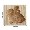 thumbnail image 3 of Oleegame 2PC Cookie Mold Cookie Molds Provences Rose Cookie Stamp Embossing Molds Craft Decorating Baking Tool, 3 of 3