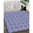 thumbnail image 3 of Ahgly Company Tapis Rectangulaire Lavable en Machine Intérieur Transitionnel Bleu Ardoise, 5 Pieds x 8 Pieds, 3 of 7