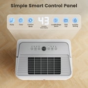 DuraComfort 50 Pint Dehumidifier for 4500 sq ft Basement & Large Rooms, Portable with Drain Hose, Powerful Humidity Control