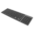 thumbnail image 3 of Wireless Keyboard BT3.0 102 Keys Ergonomic Scissor Switch Rechargeable Office Keyboard for Laptop Tablet Phone, 3 of 5