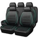 thumbnail image 1 of Funda para asiento de auto CAR PASS de cuero universal compatible con airbags, 1 of 9