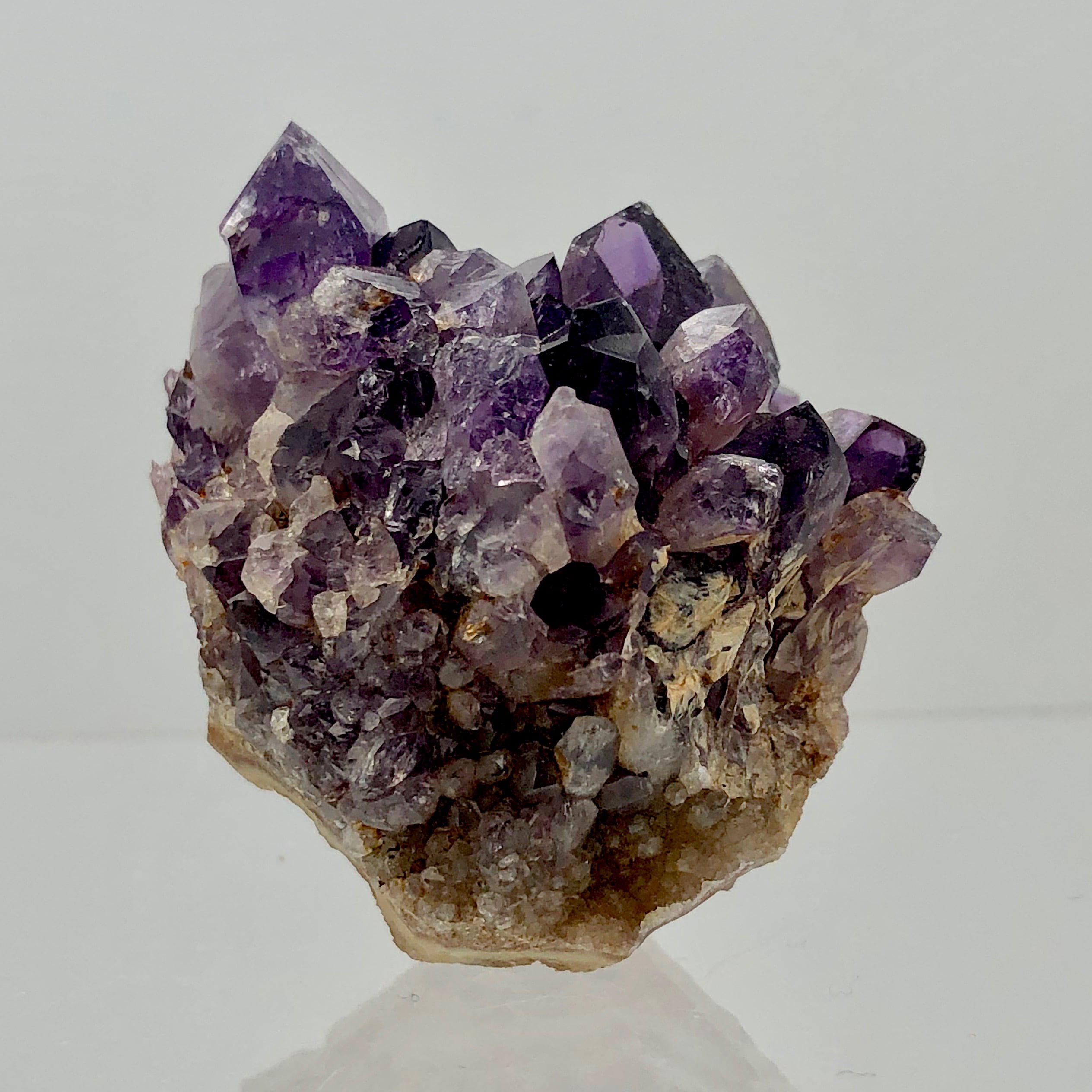 Amethyst Druze Crystal Cluster With Cut Base ~ Large Size Specimen ~ 1 Pound ea. 