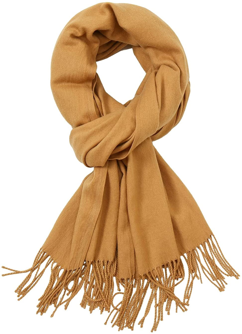 Winter Scarf Shawl Wrap for Women Camel 