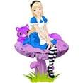thumbnail image 2 of Alice Wonderland Wall Decal by Wallmonkeys Peel and Stick Graphic (18 in H x 12 in W) WM280276, 2 of 4