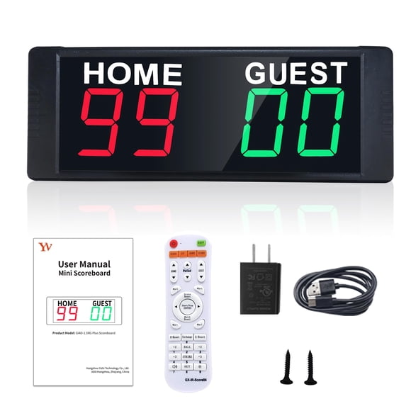 Marcador electrónico YZ LED portátil digital con control remoto