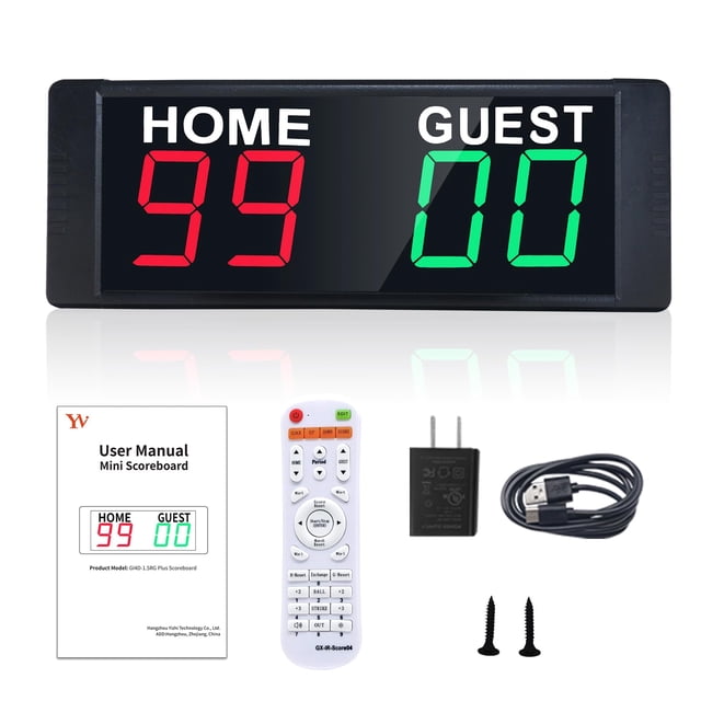 Marcador electrónico YZ LED portátil digital con control remoto