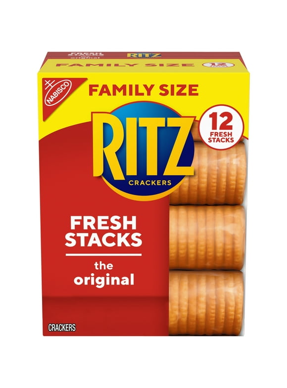 RITZ Fresh Stacks Original Crackers, Family Size, 17.8 oz