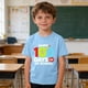 thumbnail image 2 of Camiseta de Manga Corta Linda con Impresión Gráfica para la Temporada Escolar de los Niños, Camisetas de Manga Corta de las Niñas, 2 of 9