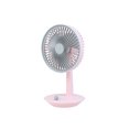 thumbnail image 2 of Billuyoard Ventilador portátil eléctrico 10 Gears Winds Ventiladores de refrigeración de aire de sobremesa potentes Recargable Cool para dormitorio Electrodomésticos Rosado Billuyoard HA064206-01B, 2 of 6
