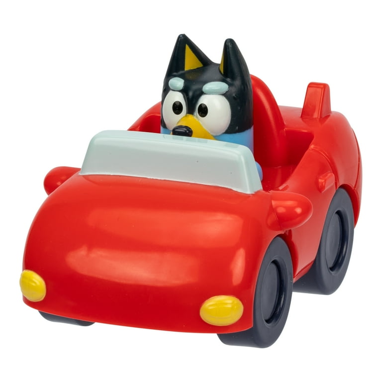 busy wheels MaiyaPen対応　ブルーイ　Bluey Free Shipping! Bluey Mini Racers Pack of 4 Vehicles for Kids