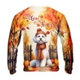 thumbnail image 2 of Happy Thanksgiving Bichon Frise Give Thanks Fall Beanie Scarf Welcome All Over Print 3D Sweatshirt Unisex Merch Bichons Dog Lovers Gifts Idea - 00020, 2 of 6