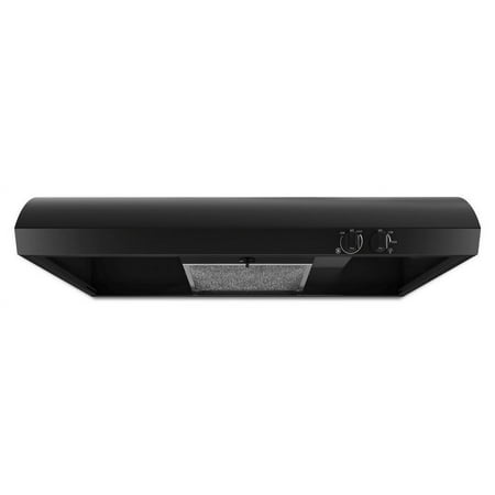 Whirlpool - 30" Convertible Range Hood - Black