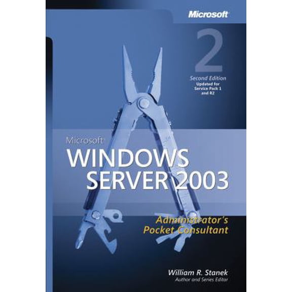 Pre-Owned Microsoft Windows Server(TM) 2003 Administrator's Pocket Consultant, Second Edition (Paperback) 0735622450 9780735622456