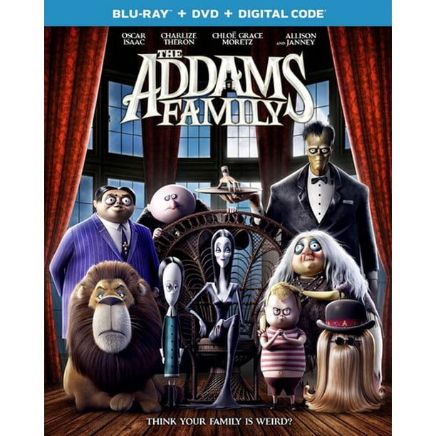 The Addams Family Blu Ray Dvd Digital Copy Walmart Com Walmart Com