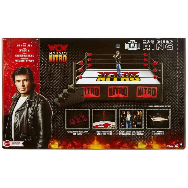 WWE Wrestling Ultimate Edition WCW Nitro Ring Playset WWE Wrestling Ultimate Edition WCW Nitro Ring Playset