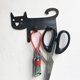 thumbnail image 5 of Gancho de pared decorativo, gancho adhesivo, juego de 2 lindos ganchos de pared con forma de gato para colgar llaves, 5 of 5
