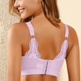 thumbnail image 4 of Harpily 2025 Bra Underwear For Womens Underwire Bra Lace Floral Bra Unlined Unlined Plus Size Full Coverage Bra, 4 of 7