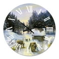 thumbnail image 2 of Designart 1 in Country Wall Clock, 2 of 5