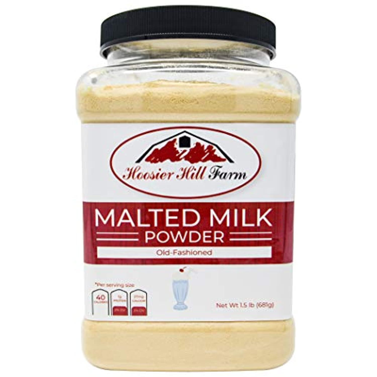 OldFashioned Malted Milk Powder By Hoosier Hill Farm, 1.5 Lbs.