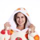thumbnail image 5 of Manta con capucha de forro polar cálido y esponjoso para invierno, manta gruesa y portátil, manta con capucha para adultos, hombres y mujeres, Navidad, 5 of 5
