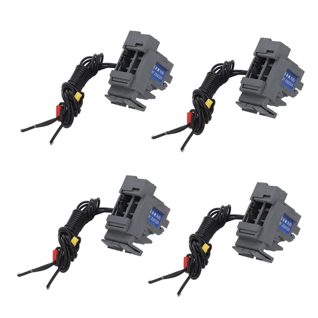 Contactor de bloque de Contacto Auxiliar Ticfox AC230V instalación en el lado derecho 4 Piezas