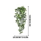 thumbnail image 3 of Adorno de pared verde artificial, adorno de pared con flores de plástico, decoración de pared verde artificial, arte de pared con plantas de hojas grandes, decoración fácil para el hogar,, 3 of 9