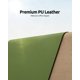 thumbnail image 2 of Protector de escritorio Ysagi Leather impermeable verde 80x40 cm, 2 of 9