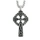 thumbnail image 1 of Collar HAQUIL con forma de cruz celta de acero inoxidable para hombre y mujer, 1 of 4