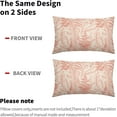 thumbnail image 4 of Coral Leaf Plant Lumbar Pillow Covers 12X20 Inch Herbs Botanical Fern Vintage Leaves Floral Decorative Pillow Cases Set of 2 Throw Pillows Farmhouse Home Decor for Sofa Couch Cushion Outdoor, 4 of 6
