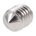 thumbnail image 3 of 40 Pcs M5x6mm Juego de Tornillos de Grub de Punta Cónica de Socket Hexagonal Interno de Acero Inoxidable 304, 3 of 3