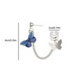 Butterfly Earrings Punk Style Cool Girl Earless Piercing Ear Clip