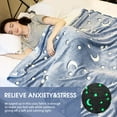 thumbnail image 3 of Amdohai Couverture Jetée Super Douce et Duveteuse avec Motifs Lumineux Peluche Confortable, 3 of 7
